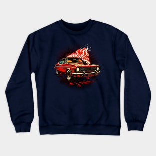 coche fuego Crewneck Sweatshirt